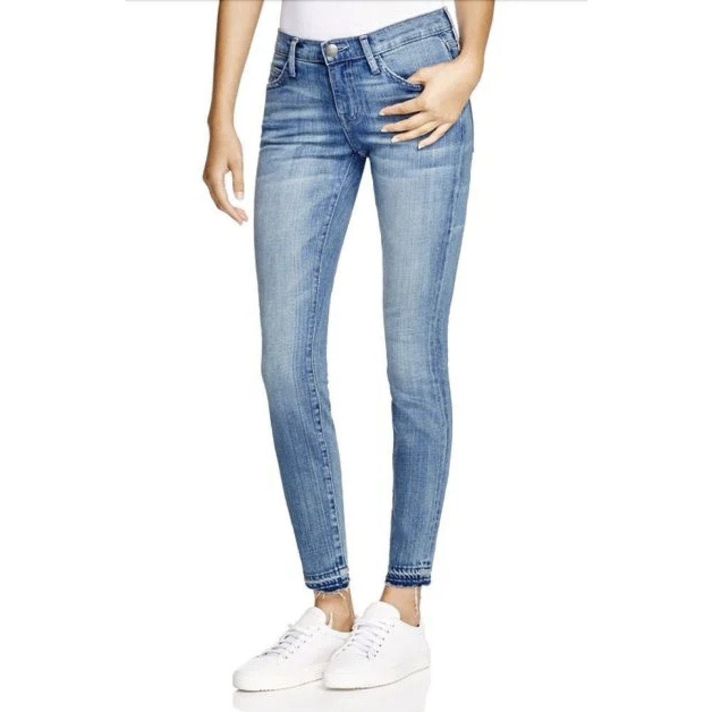 CURRENT/ELLIOTT The Stiletto Skinny Jeans With Released Hem 25